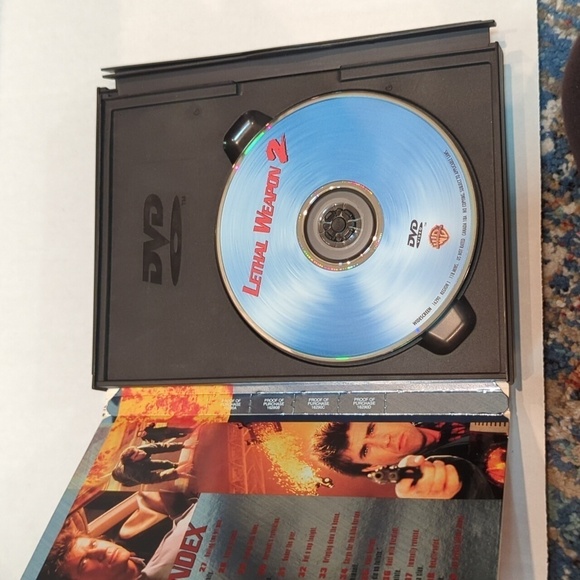 Leathal Weapon 1,2,3 & 4 DVD Set Director's Cut Mel Gibson Danny Glover - Picture 5 of 11